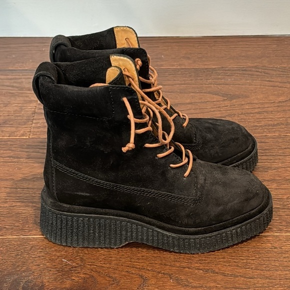 Rag & Bone Women’s Black Suede Boots Size 6.5 - Picture 2 of 5